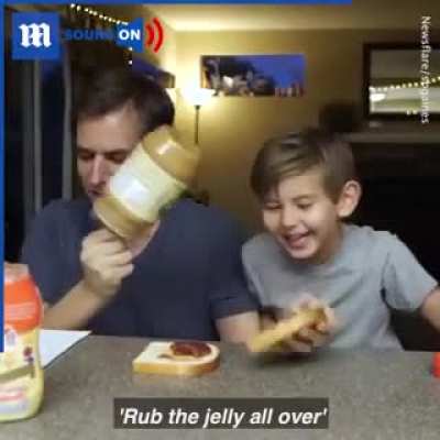 DAD teaches kids a lesson