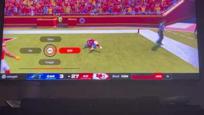 Madden 25 speedrun 8 TDS and 590 passing yards 6:34.460