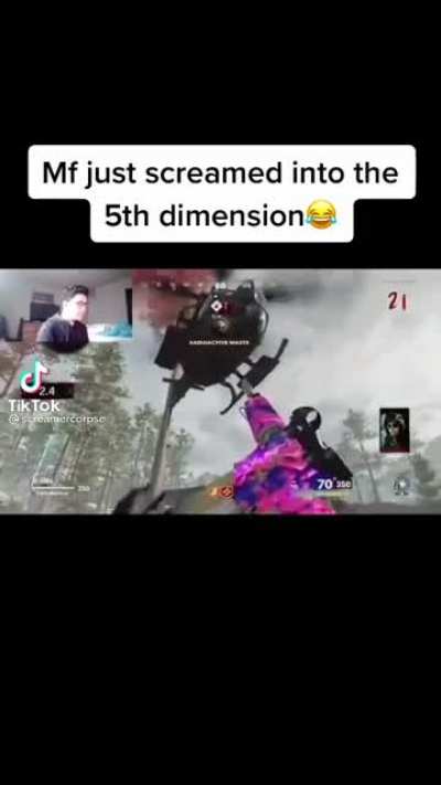 Man zarwardo screams