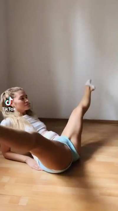 Flexible Czech girl