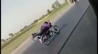 WCGW Superman on the highway