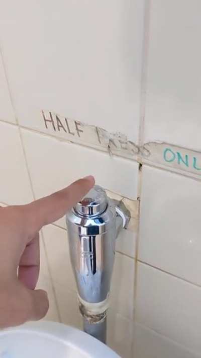 Half press only