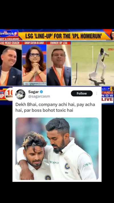 goenka caught off-guard on live television 