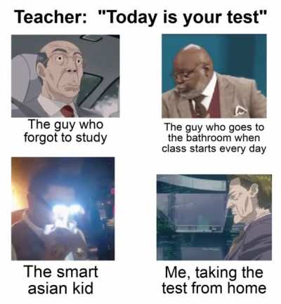 Online school is great