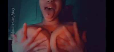titty grab