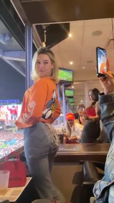 At the Superbowl.