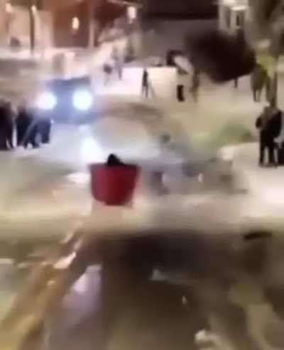 Downtown Snow Fun
