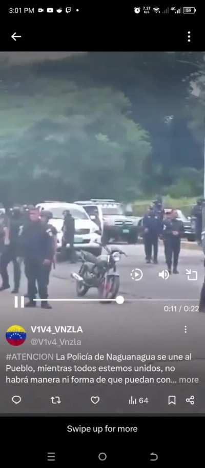 Mas policías se unen al lado correcto