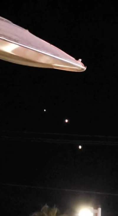 Orbs over Manhattan beach ca pt.2