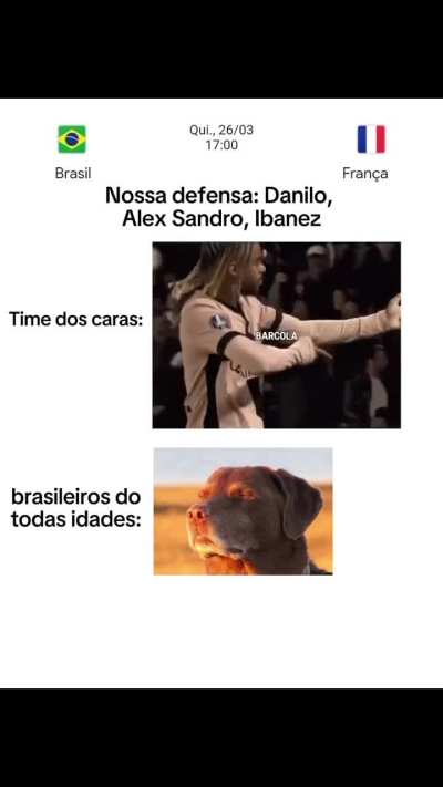 Quanto que vai acabar esse jogo hein? KKKKK