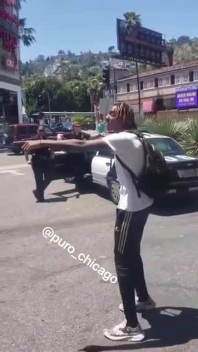 Racist tells an Asian American to go back to China and then physically threatens to 