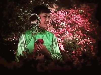 Anna May Wong in The Toll of the Sea (1922), one of the first feature films made using Technicolor