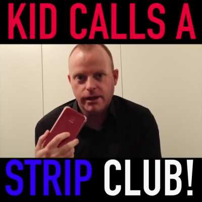 “Men calls a stripclub😂