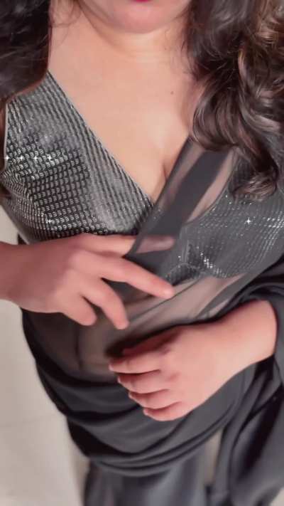 Take me to a party where I can wear a saree. (hotwife)