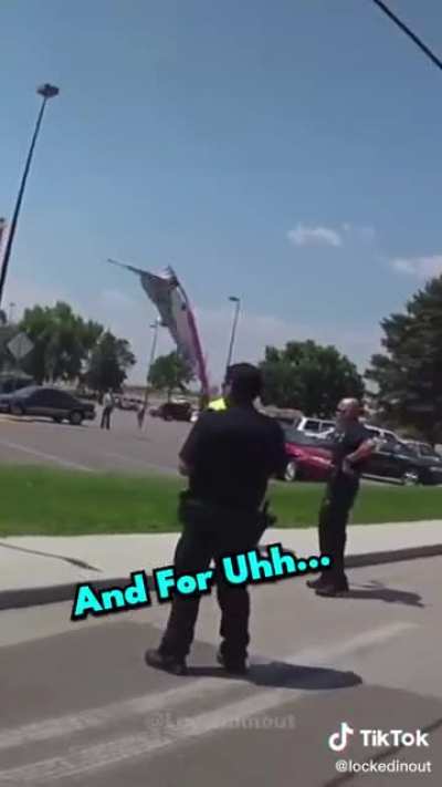 Cop doesn’t know the law