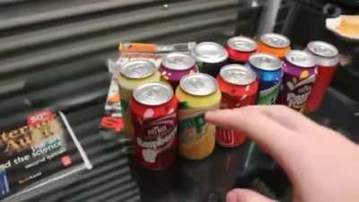 Most cans opened in 3 seconds!