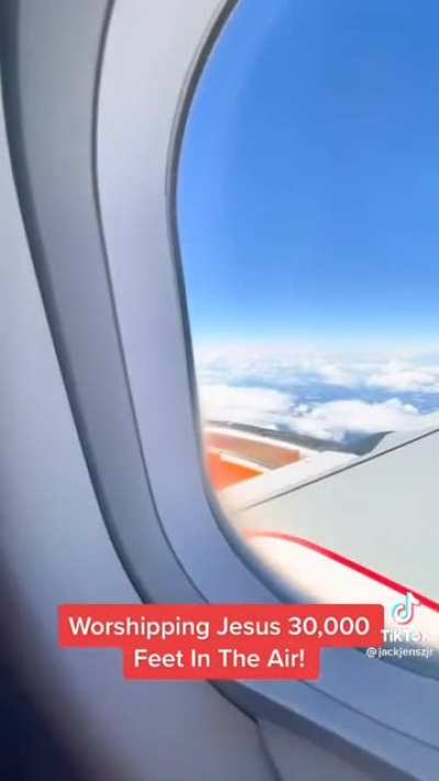 Imagine you're in the air and you have to listen to this