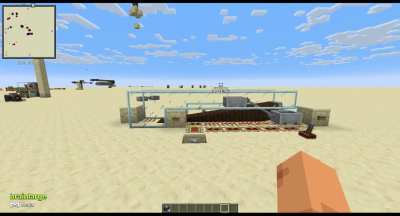Diagonally moving contraption