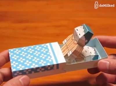 The Japanese are known for their incredible origami, but Haruki Nakamura creates paper art that most find even more entertaining.