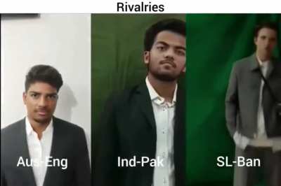 Ab ese hi to rivalry badhegi...tabi maja aaega match dekhne mein dono ka.
