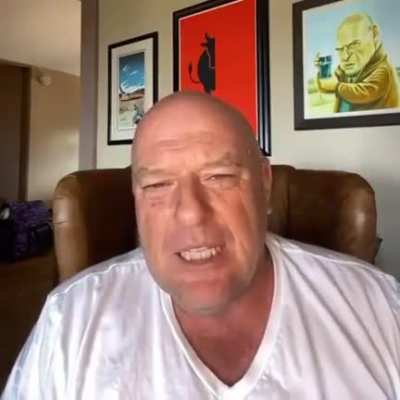 Hank Schrader accuses Walter White of being a sussy baka.