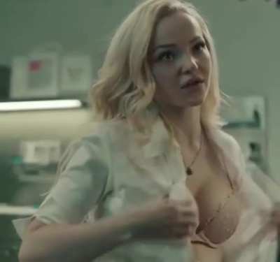 Dove Cameron showing her amazing boobs