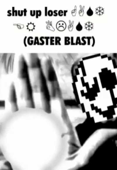 Gaster Blast Go