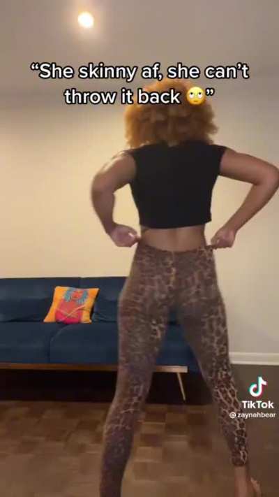 Shaking it like her mama taught her