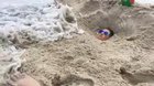 WCGW If I her buried in the sand close to the waves