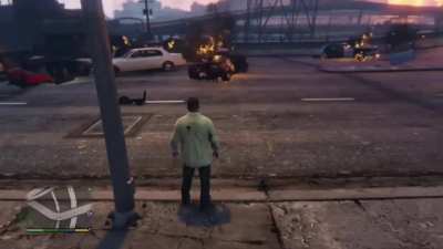 [Gta V] I only threw 1 grenade (5:03 long)