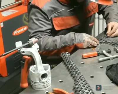 Making an axe of rings