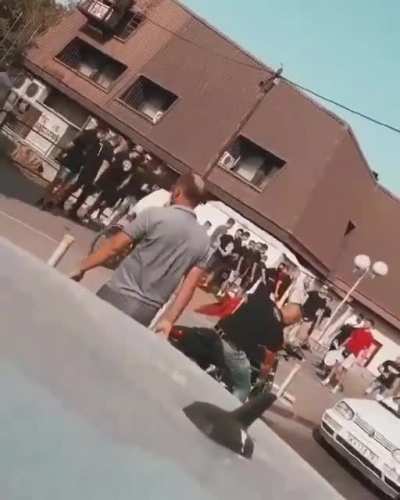 Serbitches run away from pack of Albanias weakest men