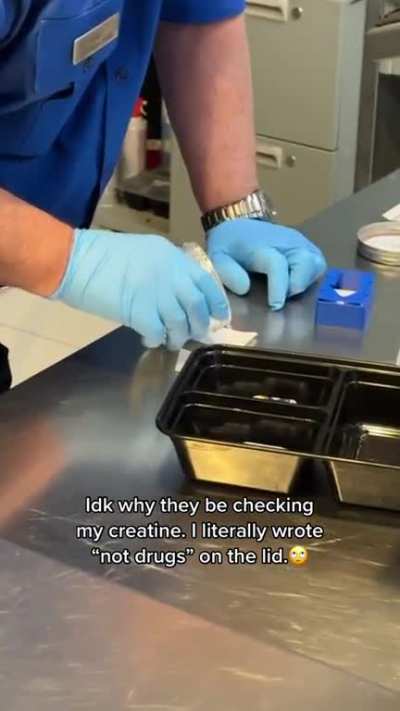 them be checking my creatine