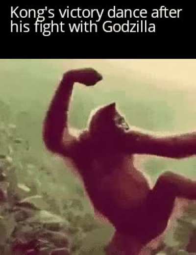 Kong is a real dancer