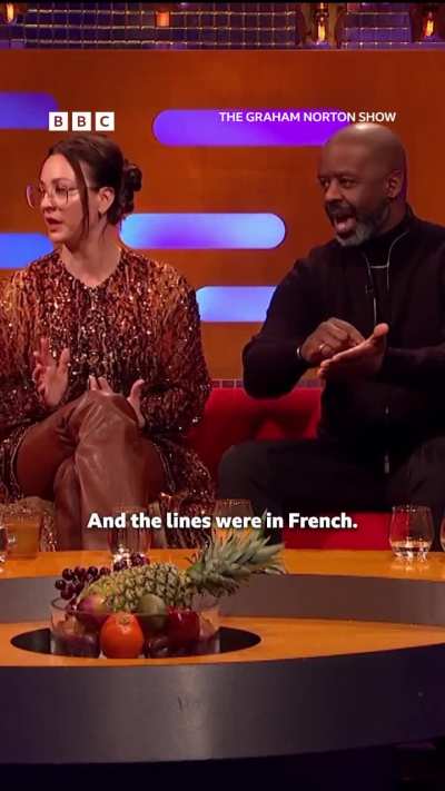 Adrian Lester was lost in translation