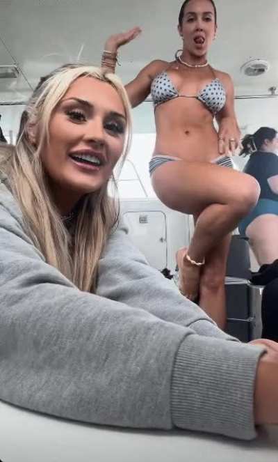 Chelsea Green and Tiffany Straton