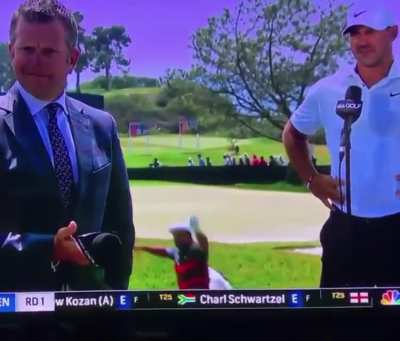 Bryson hops into Brooks' interview