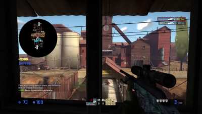 Nothing to see here, just some TF2 2fort gameplay as Sniper.