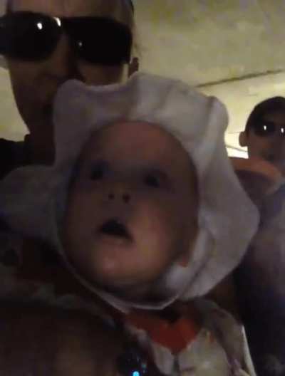 First time going through a tunnel