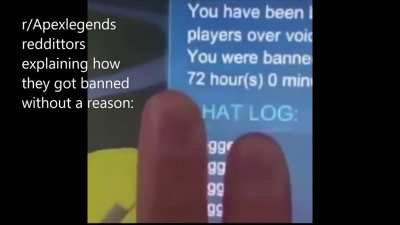People in this sub explaining their bans