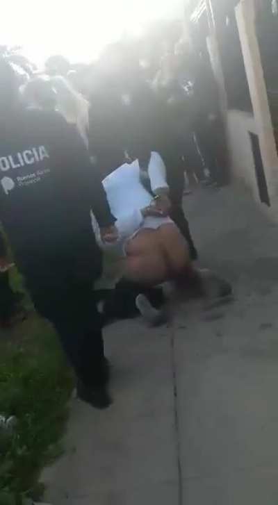 Otro video del ladrón en la Matanza