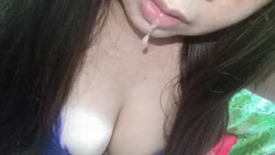 would you lick it from my asian tits [F]