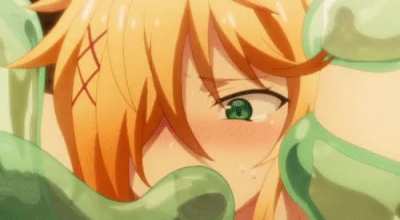 K-Kyaaah!! Something J-Just grabbed me!... please someone help me get rid of this slimy things?! What i-i dont want to turn into a slime girl please let me go to my fr-..<wbr>.mmmh<wbr>rrrgh<wbr>!!