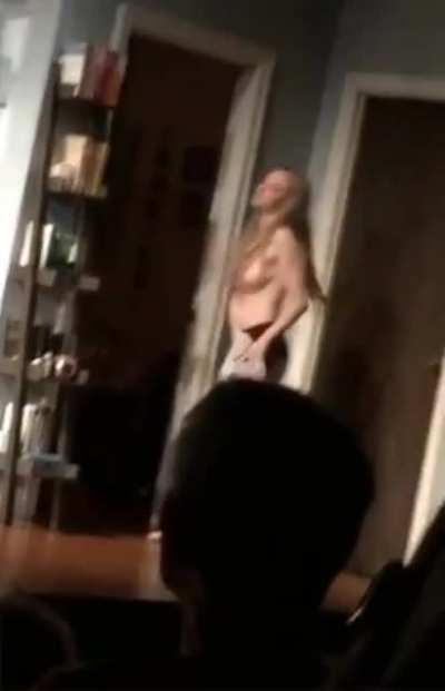 Amanda Seyfried Shows Her Tits To The Audience During A Play