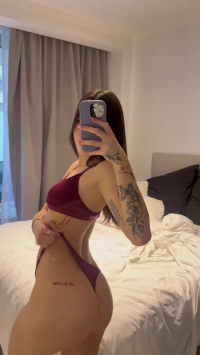 Throw me on my bed and make me your little playtoy
