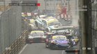Macau GT Qualifying race 16 car crash