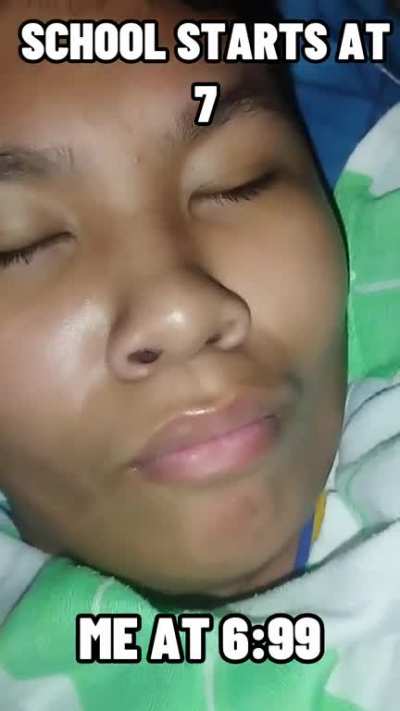 heavy sleeping