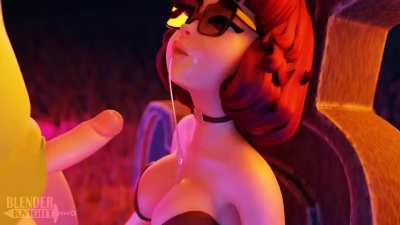Velma Scooby-Doo SD 3D porn