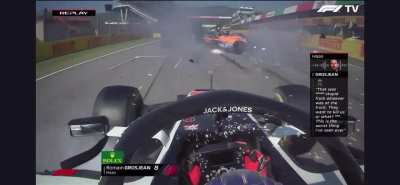 Huge Crash causes red flag again