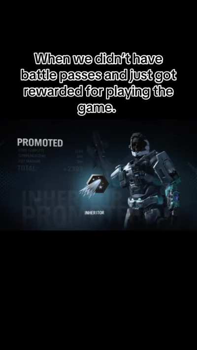 When we didn’t need a battle passes or money to get rewarded.